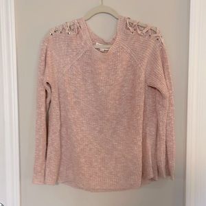 Pink sweater size Extra Large
